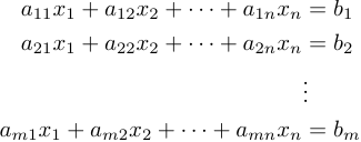 Sistema Linear